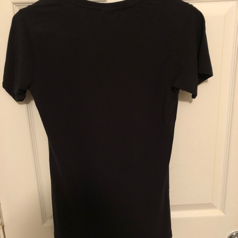 EUC Diesel Womenβs Black Logo T- Shirt - Picture 3 of 6